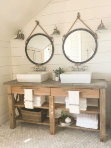 Farmhouse Master Bathroom Makeover