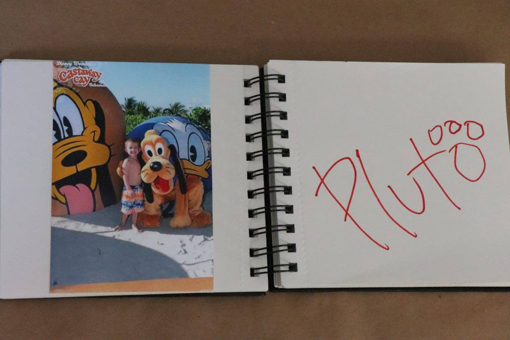 Disney Autograph Book