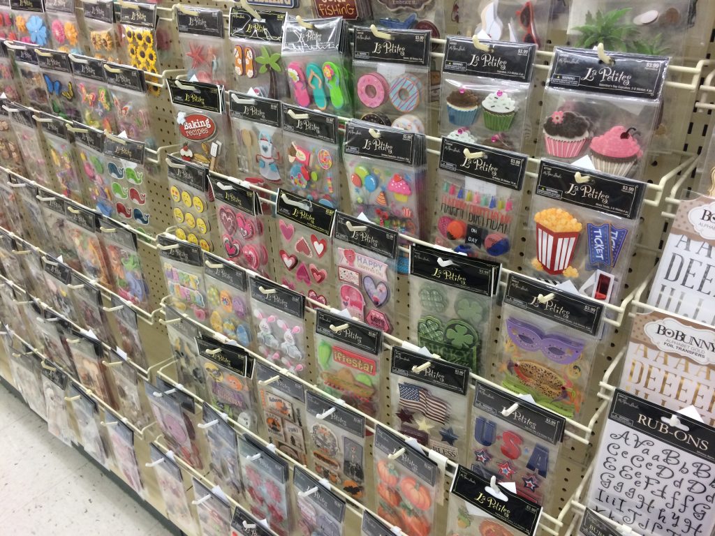 scrapbook stickers for Disney Autograph Book