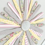 DIY Popcicle Stick Wall Flower