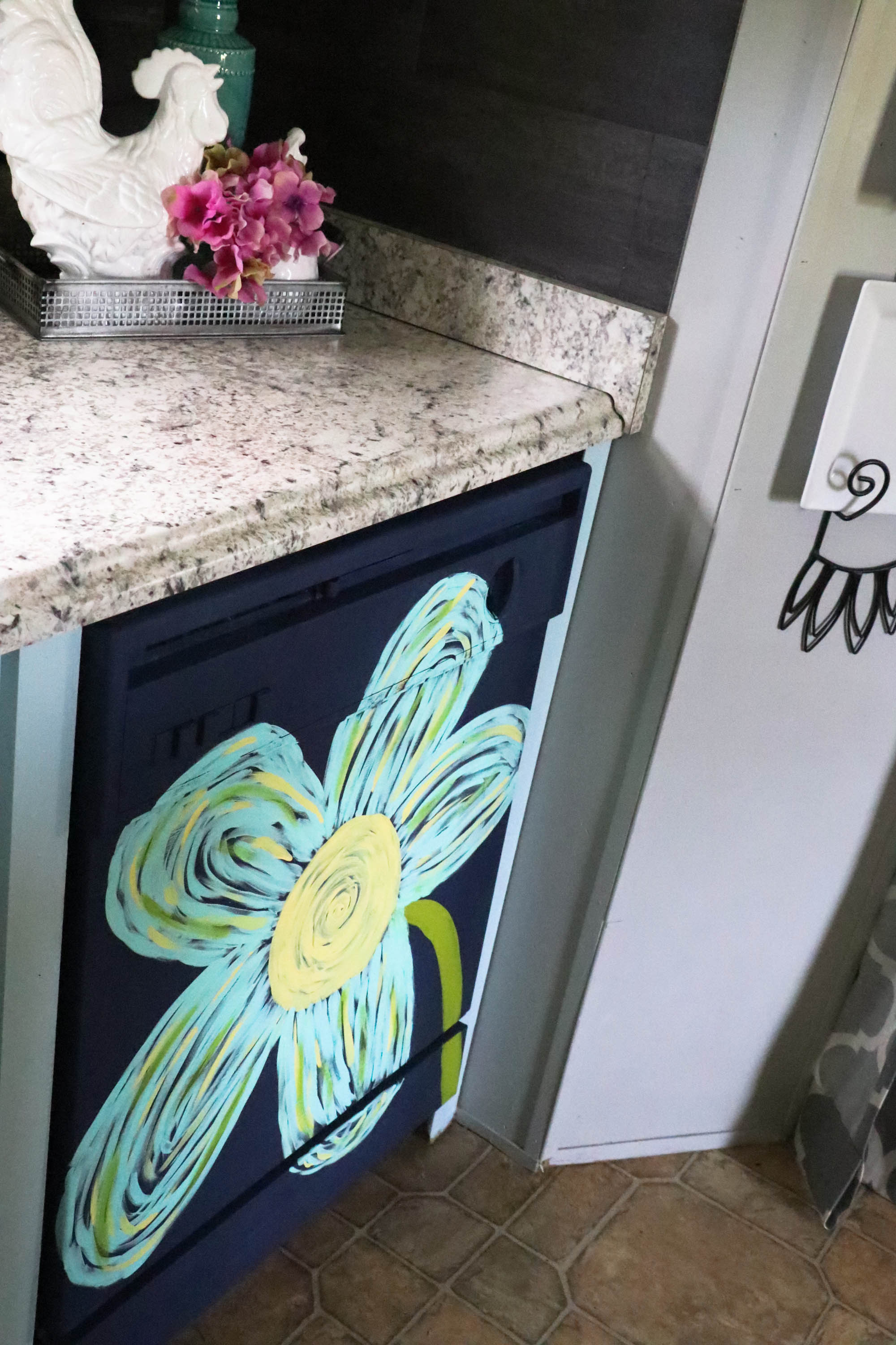 My Painted Dishwasher ReFabbed