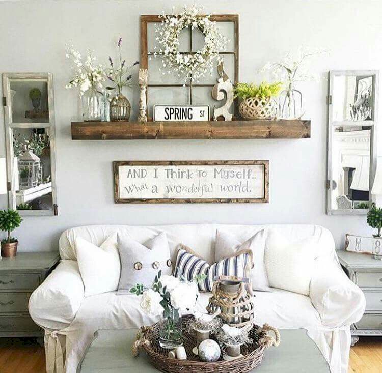 Adorable Cozy And Rustic Chic Living