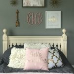 Blush and Gold Bedroom Makeover