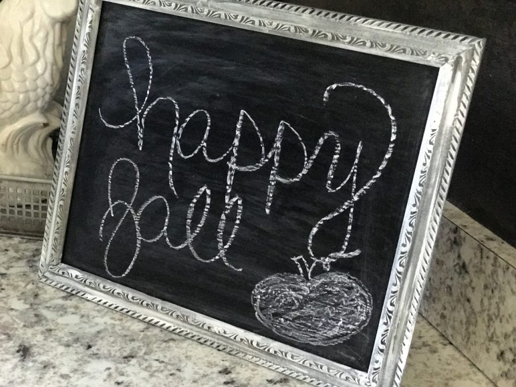 This DIY Dollar Tree Chalkboard is one of those fun and easy 5 minute projects that costs hardly anything! 