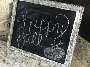 This DIY Dollar Tree Chalkboard is one of those fun and easy 5 minute projects that costs hardly anything!