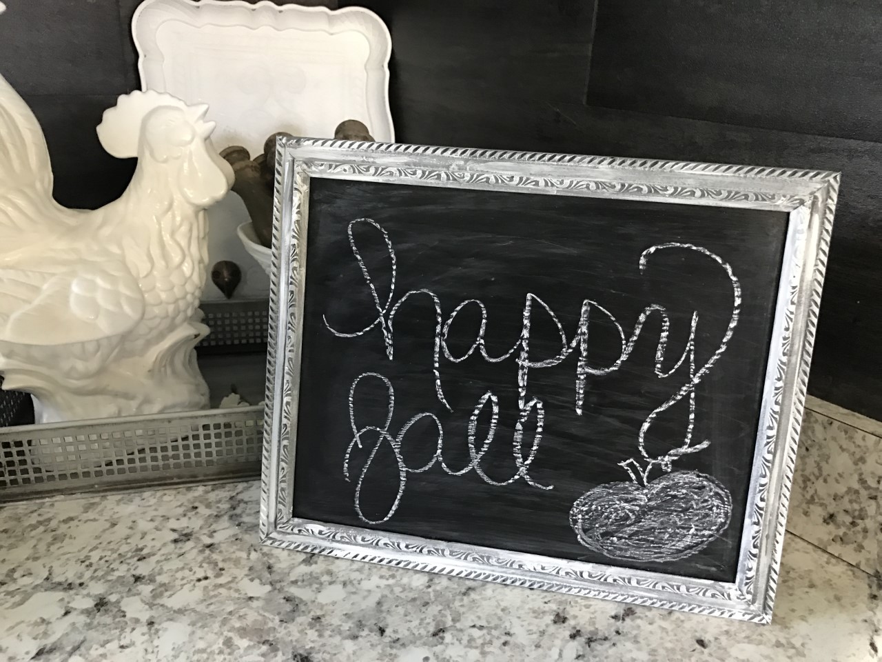 DIY Dollar Tree Chalkboard