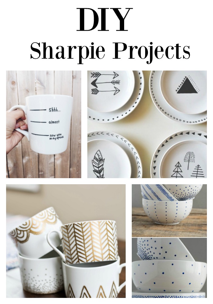 An amazing post full of sharpie DIY projects that are fun and easy to do!