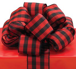 buffalo plaid ribbon