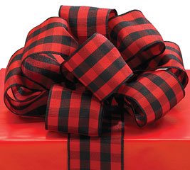 buffalo plaid ribbon