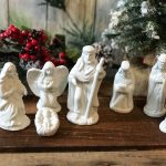 Thrifted Nativity Scene Makeover