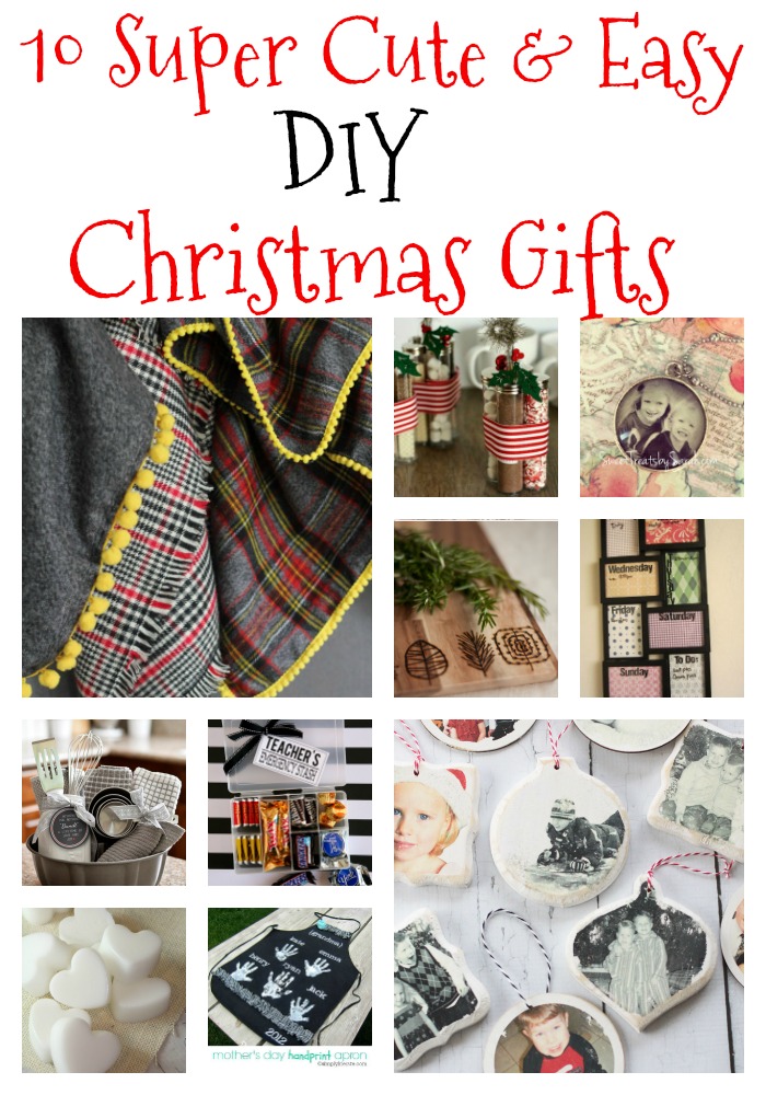 10 Super Easy DIY Christmas Gifts