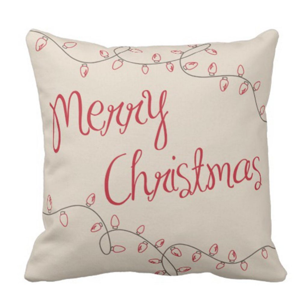 Farmhouse Christmas Pillow Covers on a Budget!