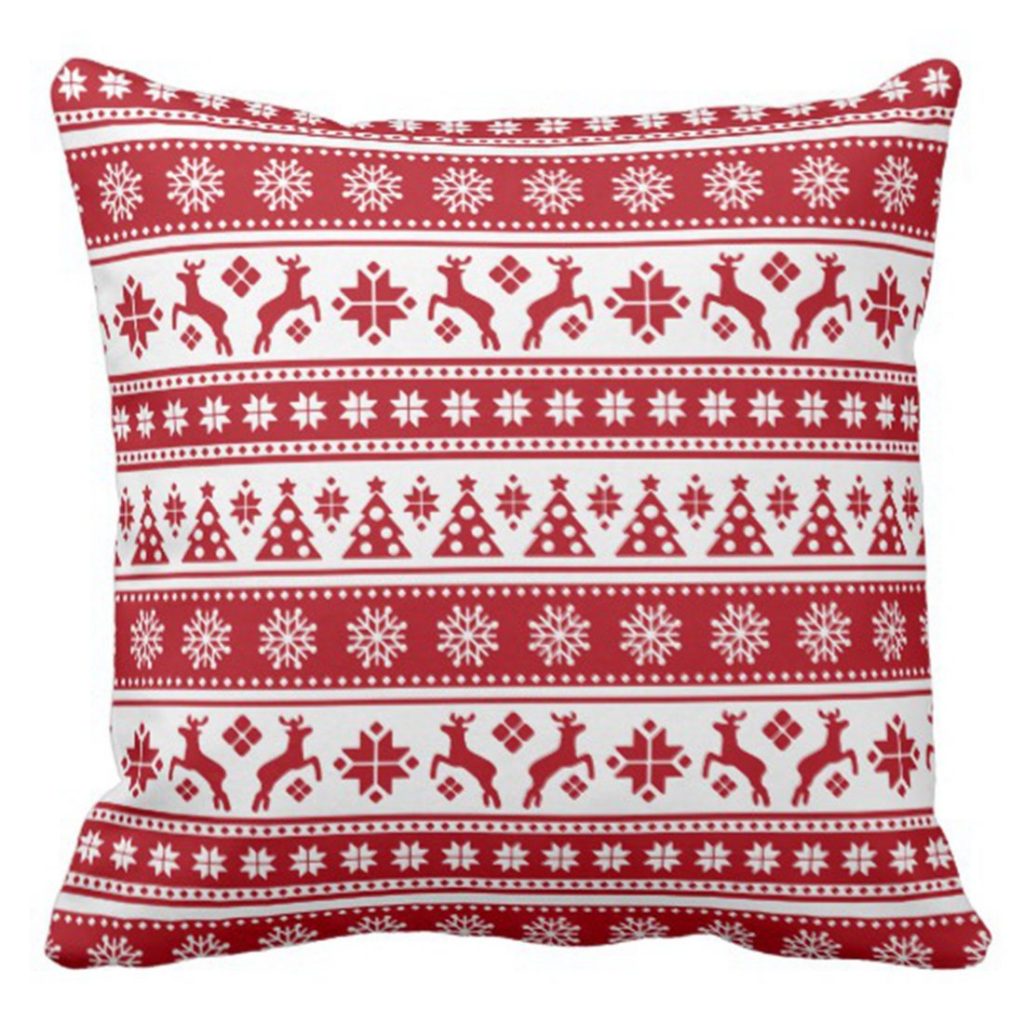 Farmhouse Christmas Pillow Covers on a Budget!