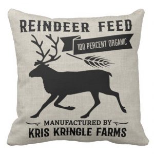 Farmhouse Christmas Pillow Covers on a Budget!