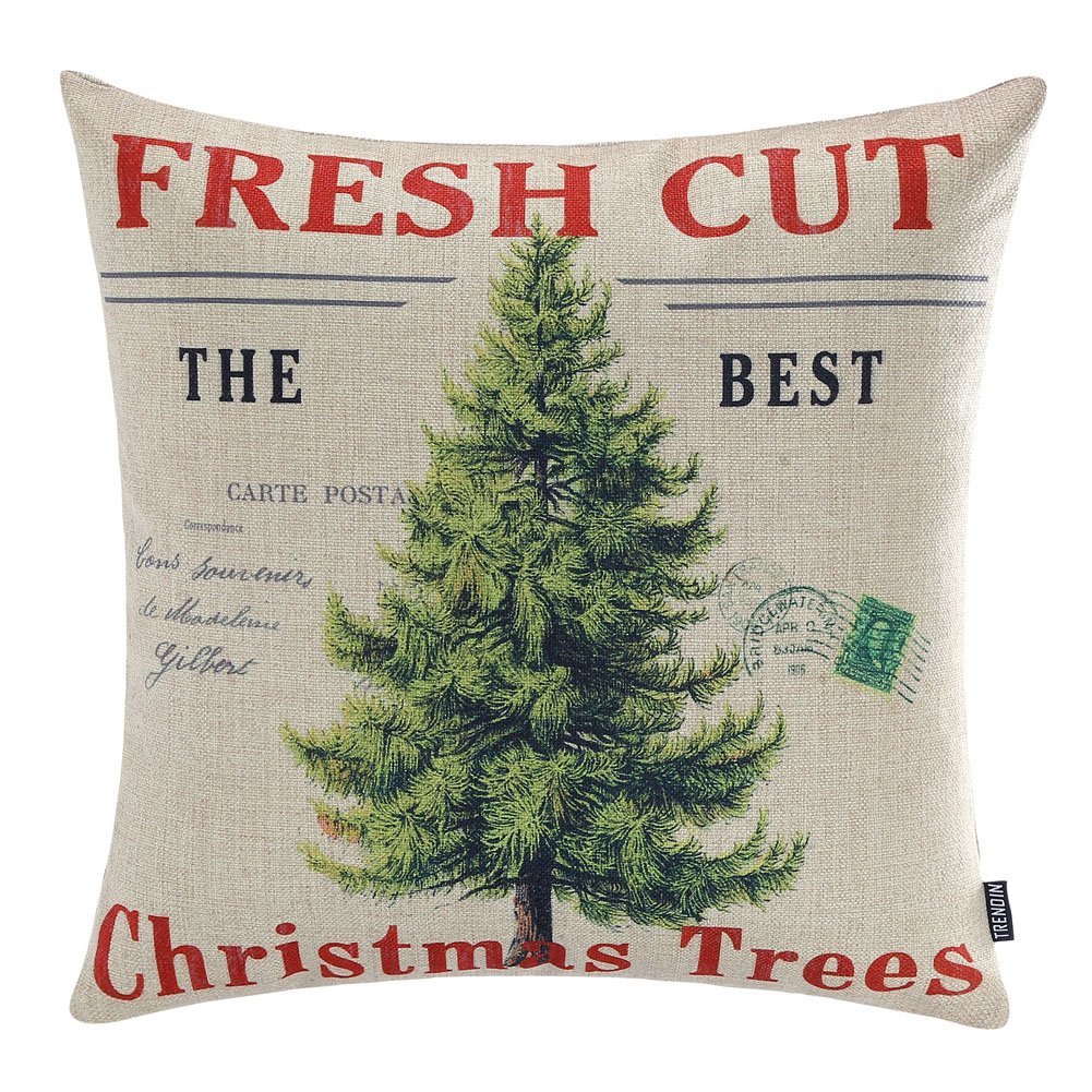 Farmhouse Christmas Pillow Covers