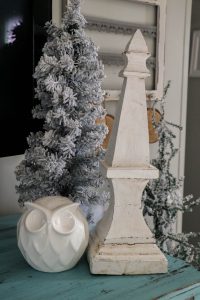 A beautiful and easy transition from Christmas to winter decor!