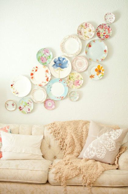 Gorgeous plate wall inspiration for your home!