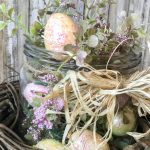 5 minute Easter Table Decor