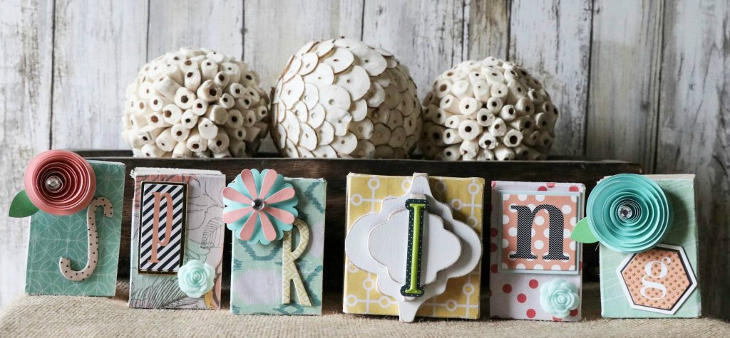 Fun and Easy DIY Spring Block Set!