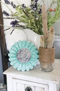 diy dollar tree rope vase/rope vase/diy nautical vase