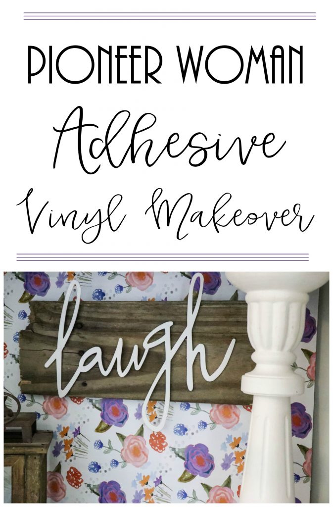 Adhesive Vinyl makeover