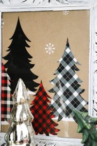 Make super cute and fun Christmas decor with a Christmas box!