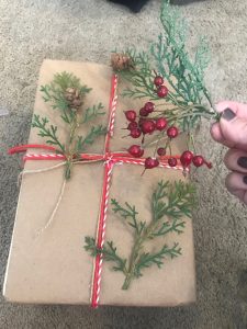 DIY Covered Books for Christmas decor