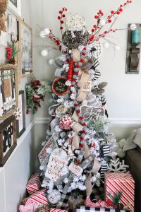 2018 Re-Fabbed Trendy Tree Christmas!