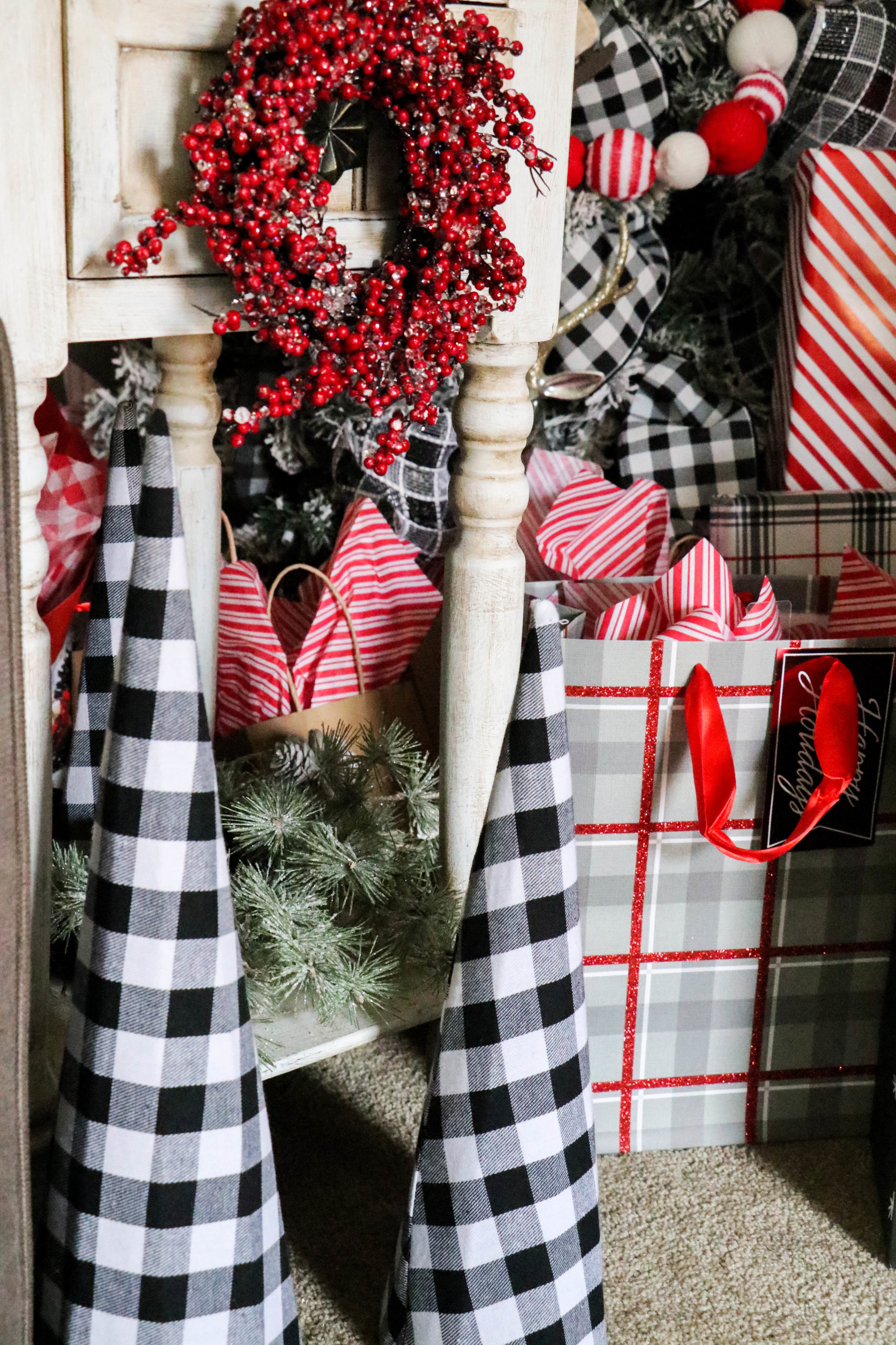 Buffalo Plaid Christmas Tree - Re-Fabbed