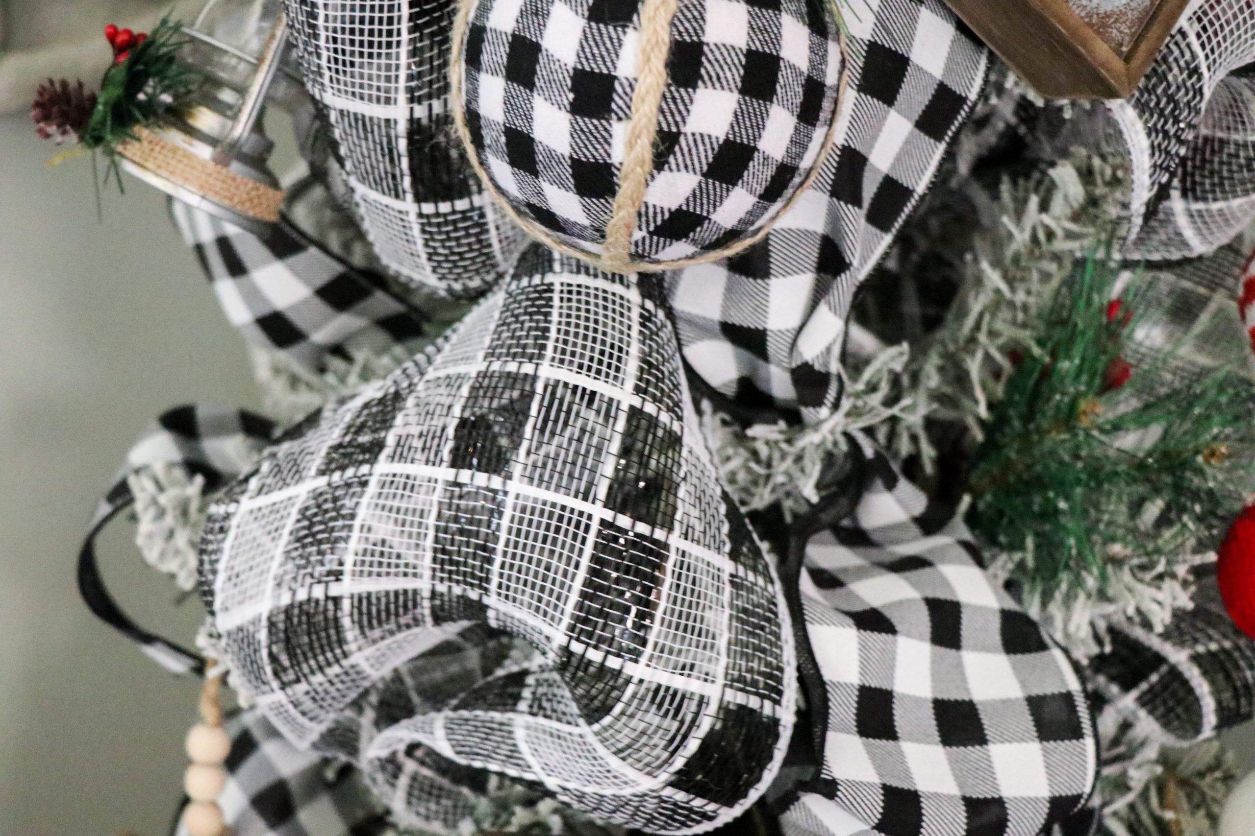 Buffalo Plaid Christmas Tree ReFabbed