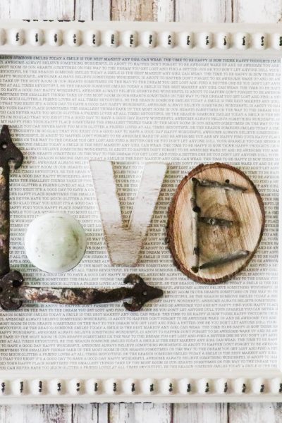 DIY Love sign using items from around the house