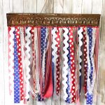 DIY Scrap Ribbon Flag