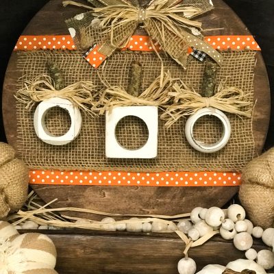 Napkin Ring Pumpkins