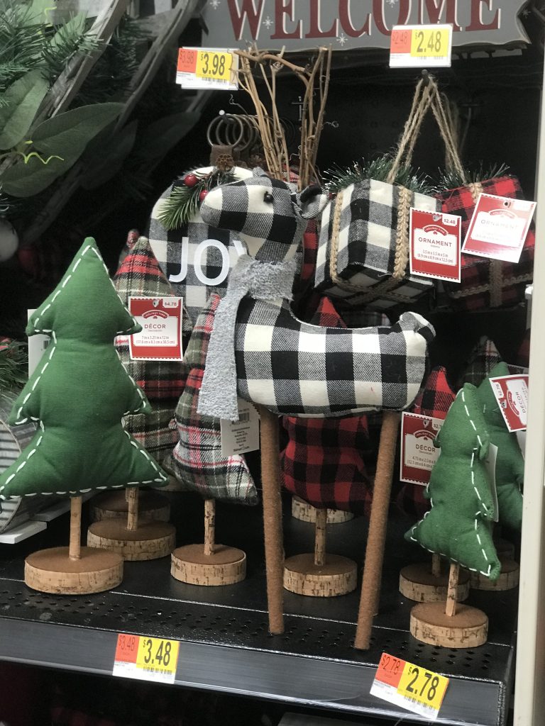 Modern Walmart Christmas Decorations with Simple Decor