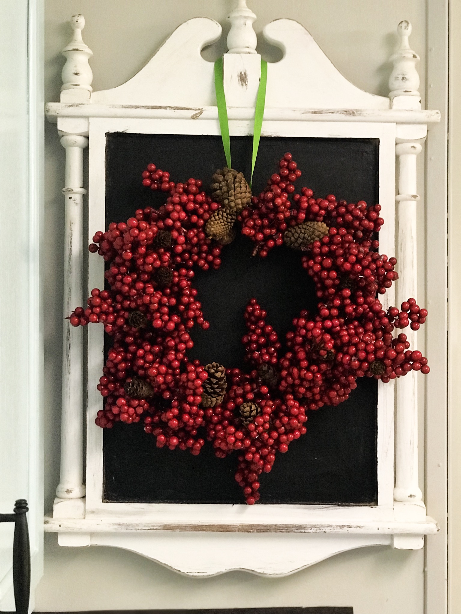 Diy dollar tree embroidery hoop berry wreath  refabbed Diy dollar tree embroidery hoop berry wreath  refabbed