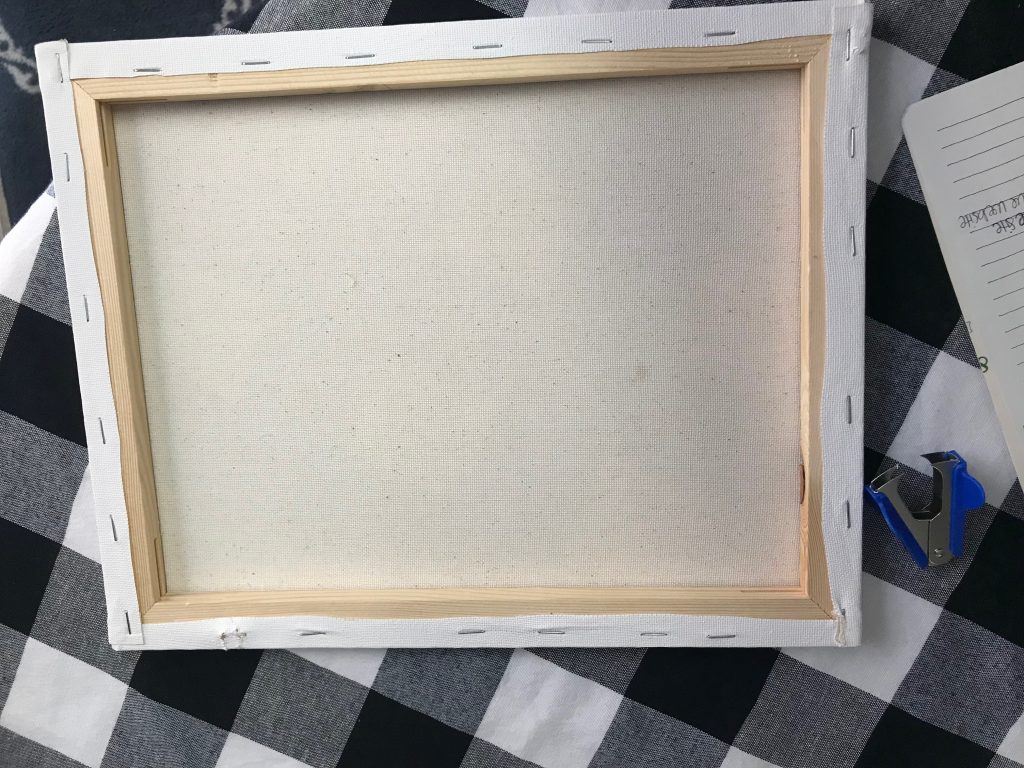 How to Make a Reverse Canvas: Easy & Inexpensive Framed Art!