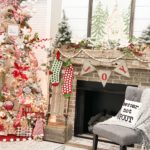 How to decorate a mantel for Christmas