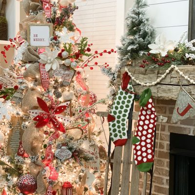 Christmas Home Tour- Living Room Tree