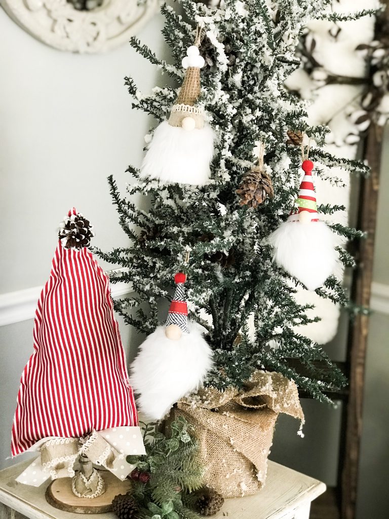 how to make mini gnome ornaments - Re-Fabbed