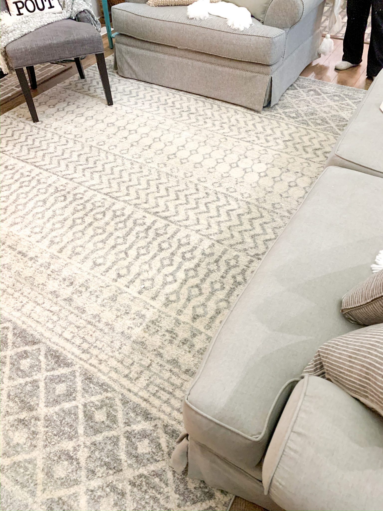 Living Room Rug ReFabbed