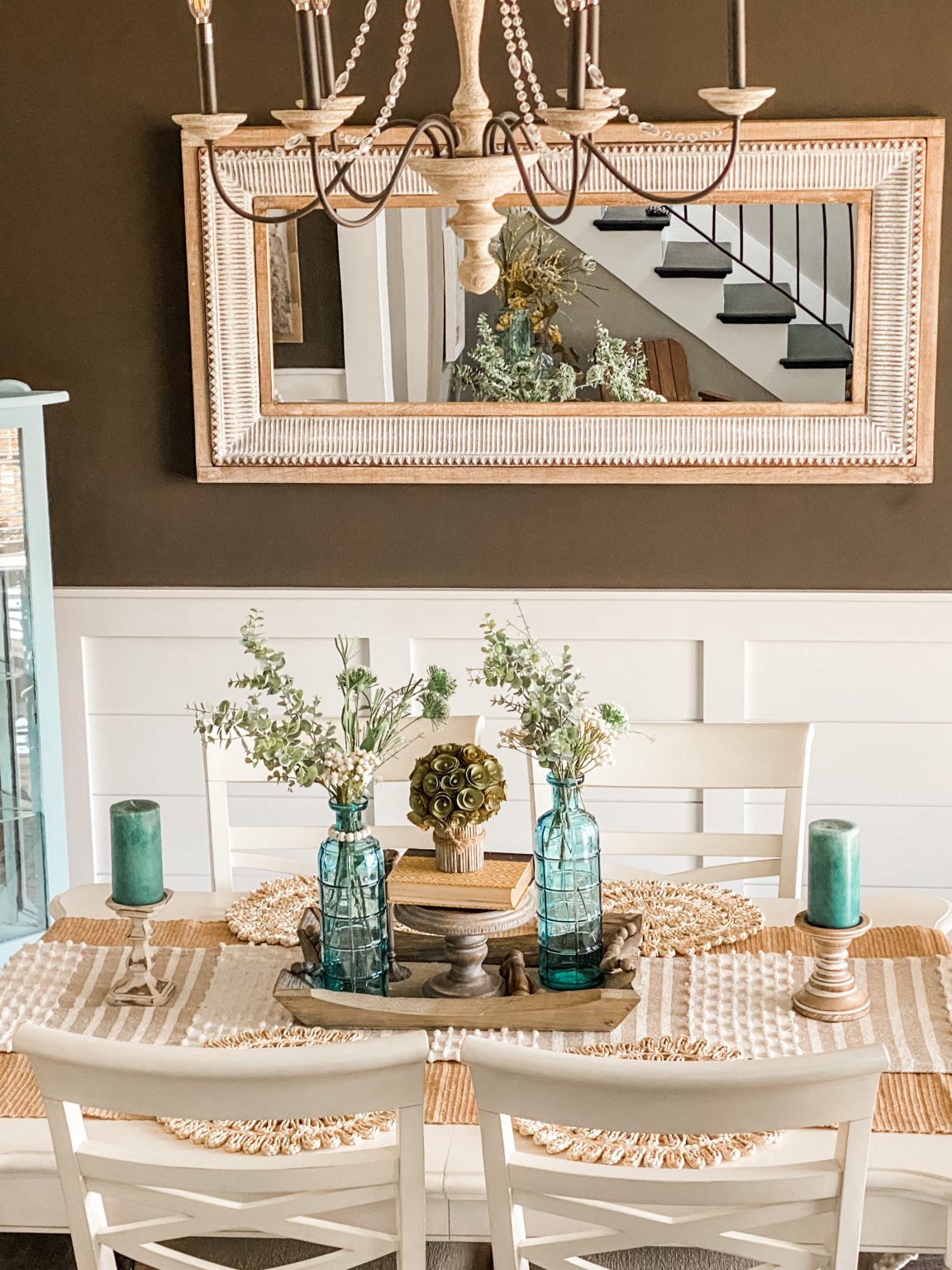 Budget Friendly Spring Table Vignette - Re-Fabbed