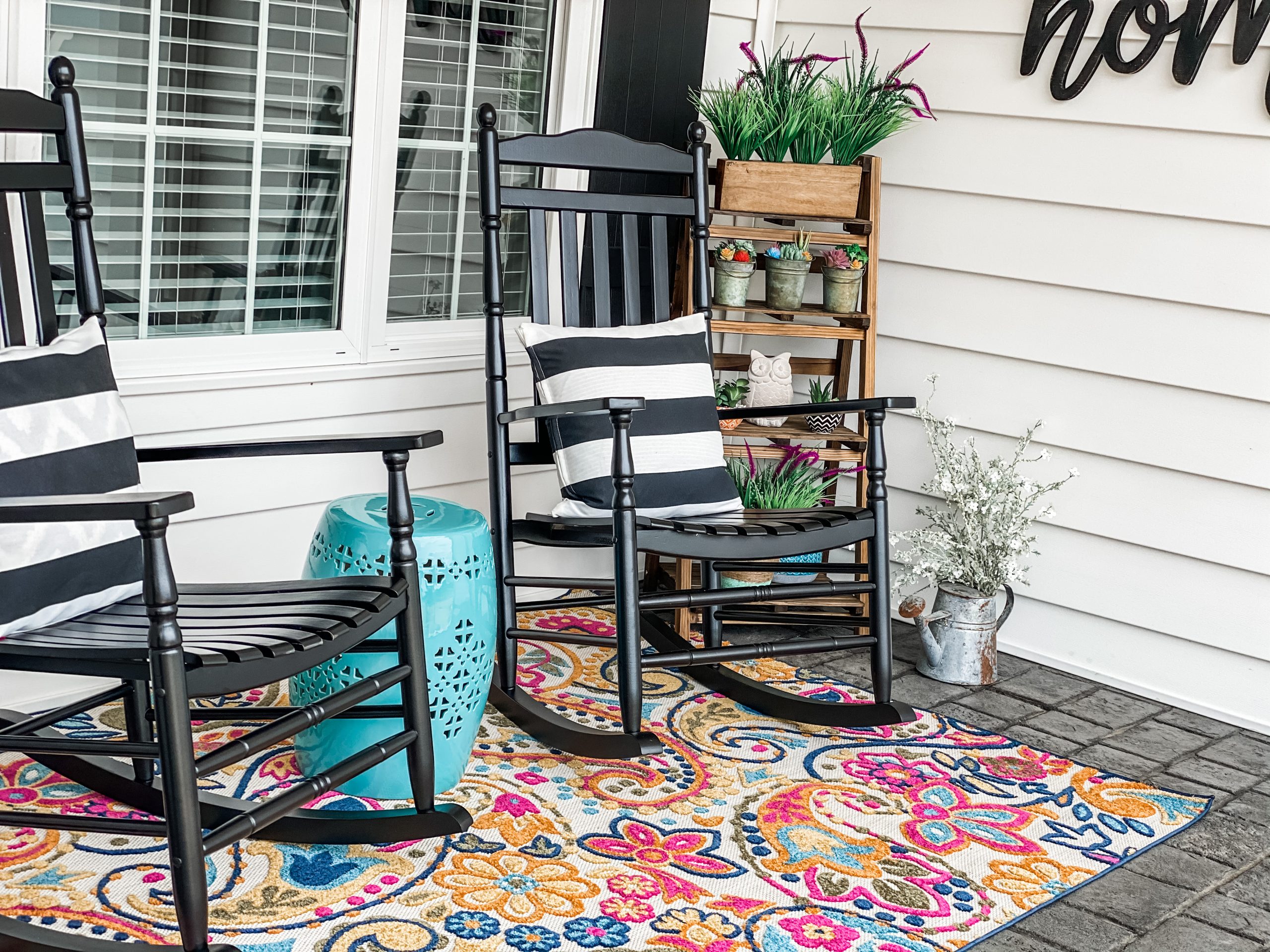Front Porch Reveal - Re-Fabbed