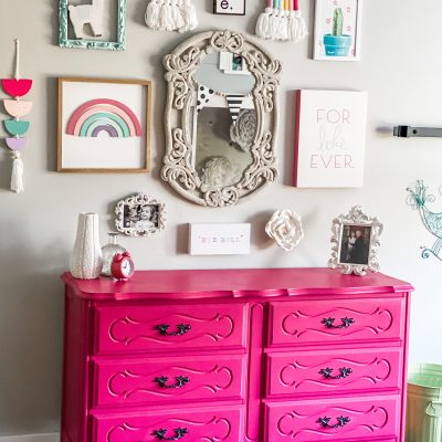 Little Girl’s Bedroom Furniture Makeover