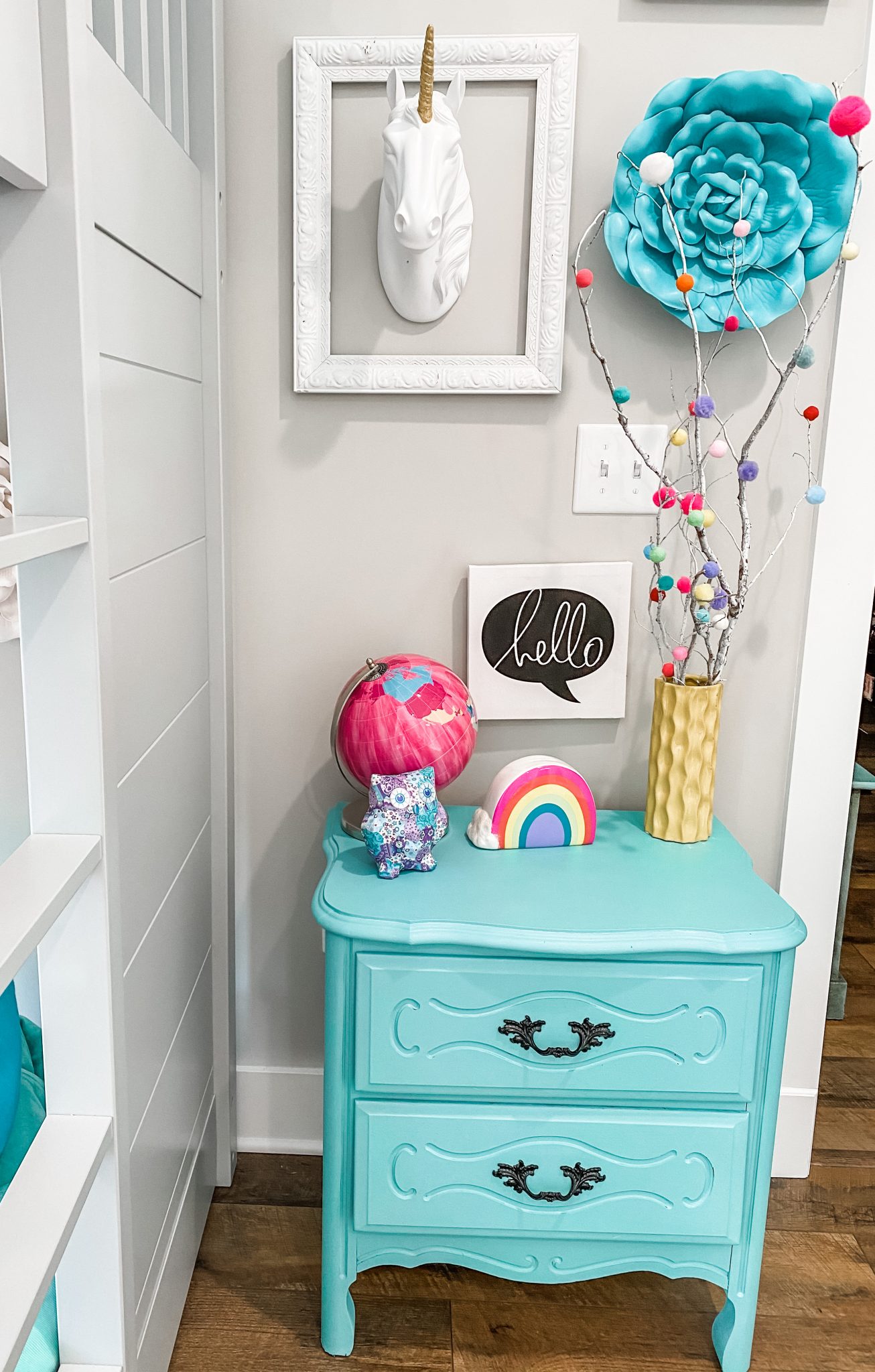 Little Girl's Bedroom Furniture Makeover ReFabbed