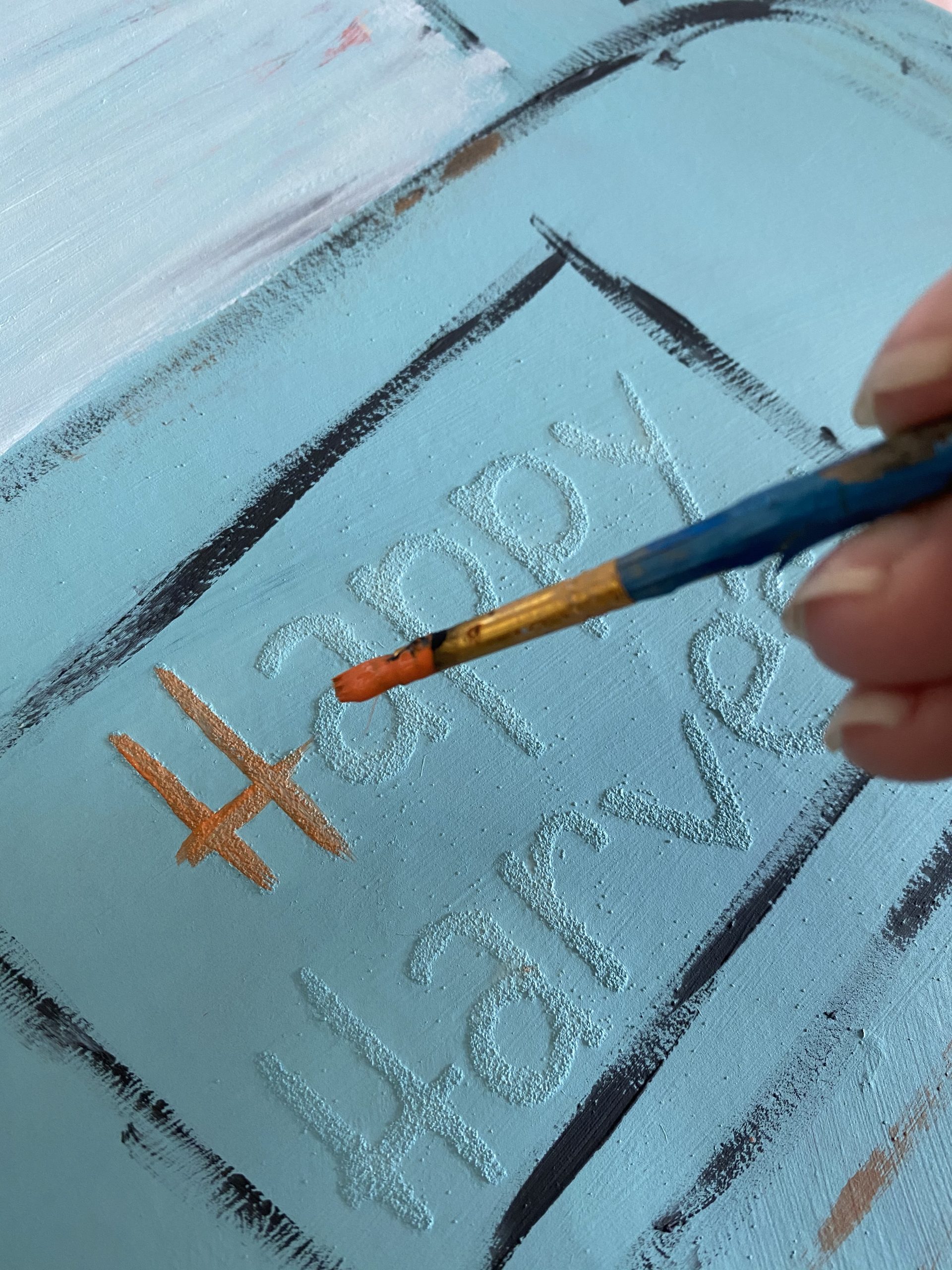 Dollar Tree Fall Truck Sign Makeover Re Fabbed