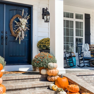 Fall Front Porch