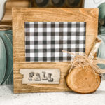 diy fall picture frame