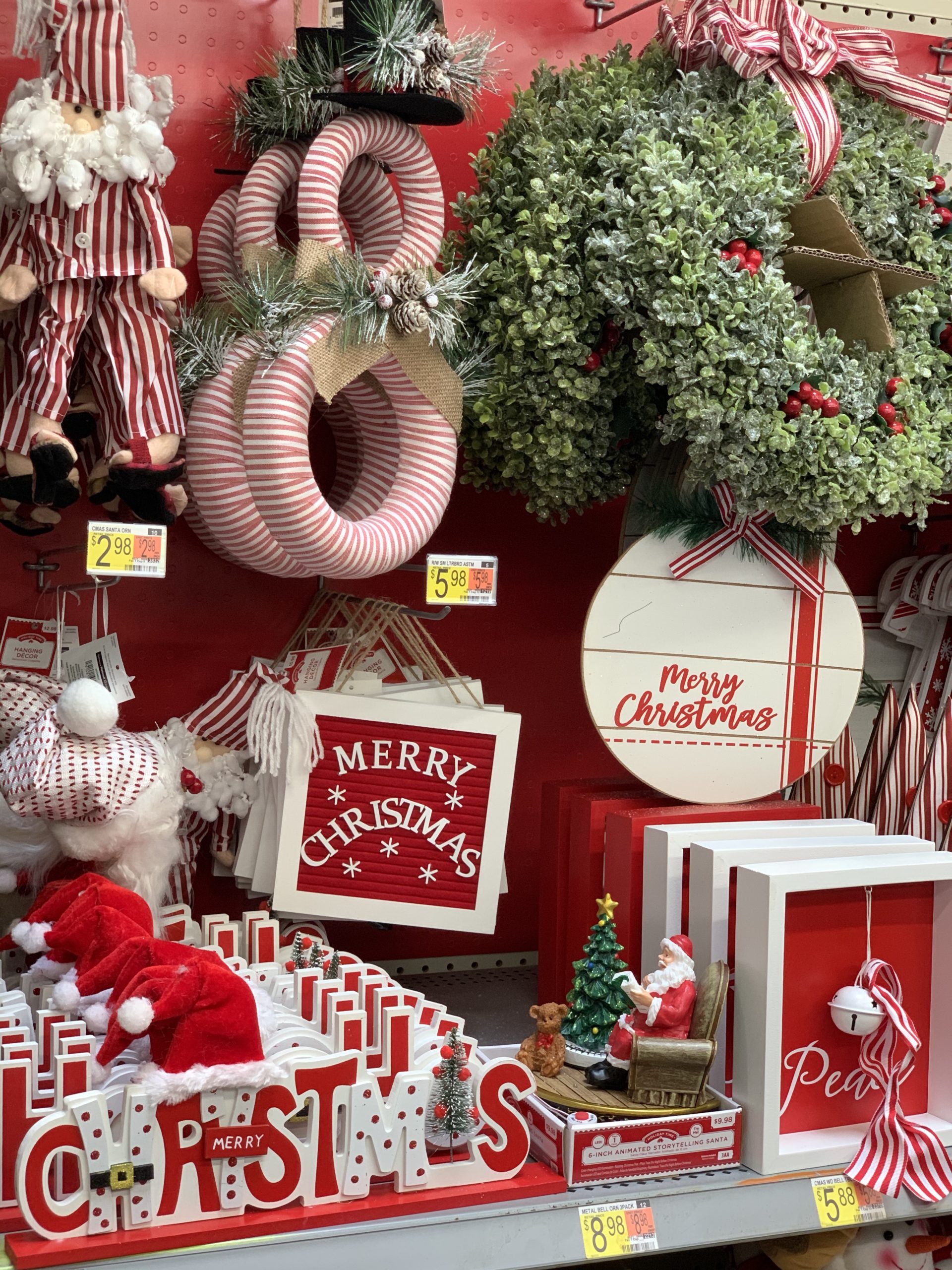 Unique Walmart Christmas Decoration with Simple Decor