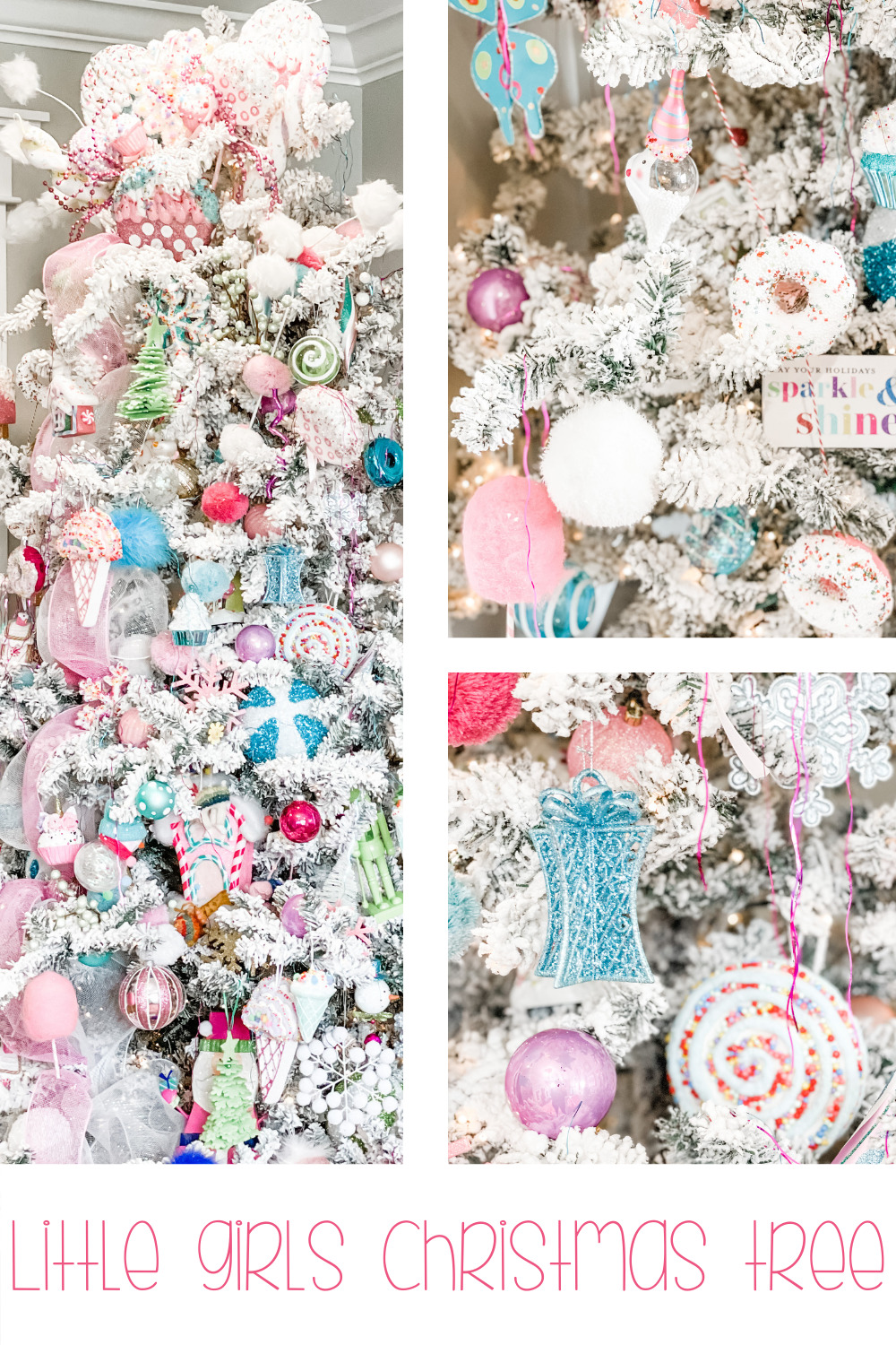 Little girls Christmas tree ReFabbed