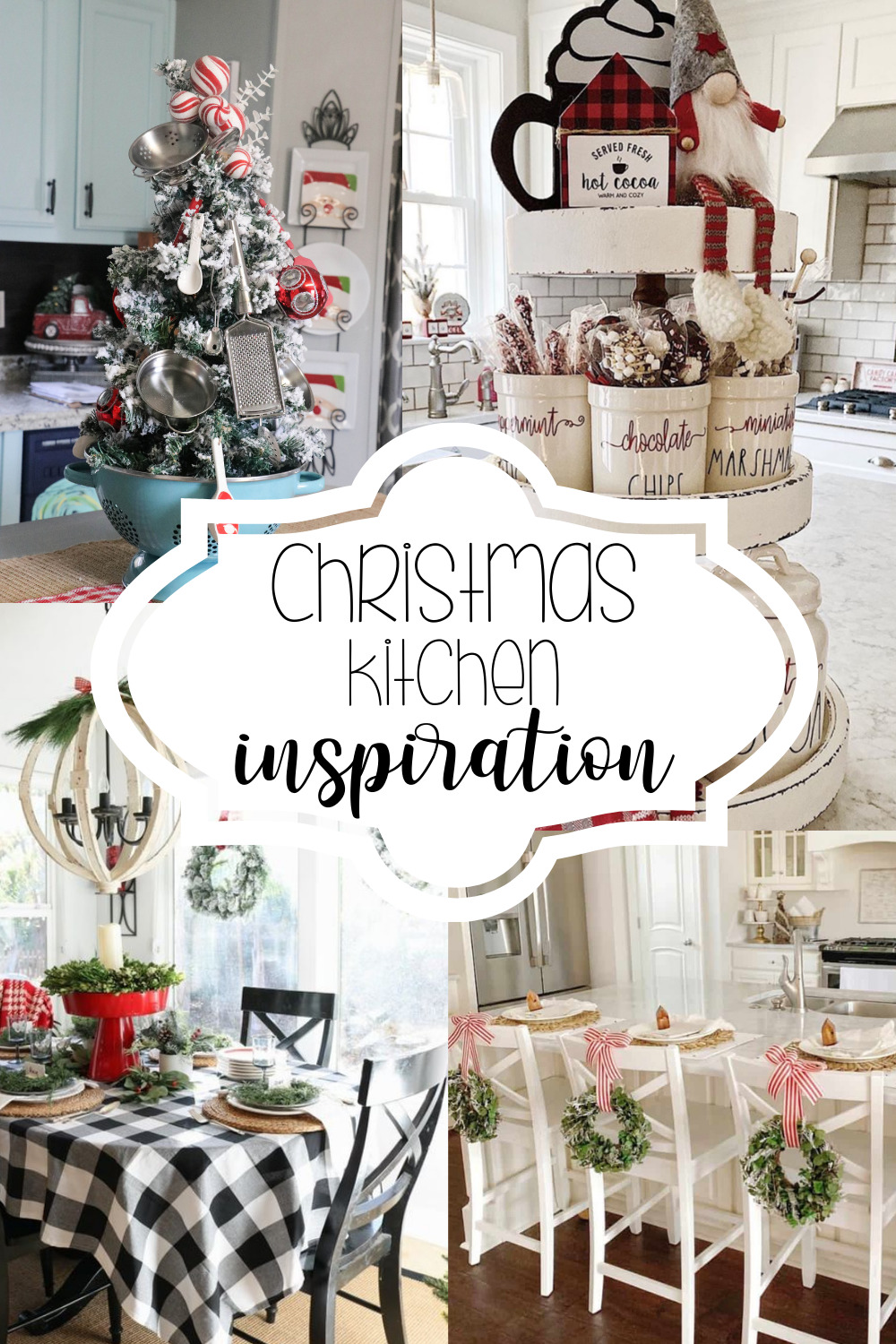 Christmas Kitchen Decor - Clean and Scentsible